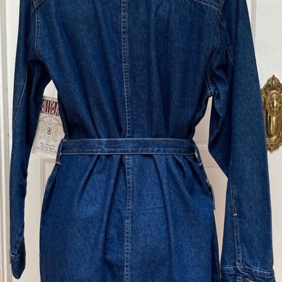 Bill Blass, Classic Denim Jean Dress, - Picture 3 of 12